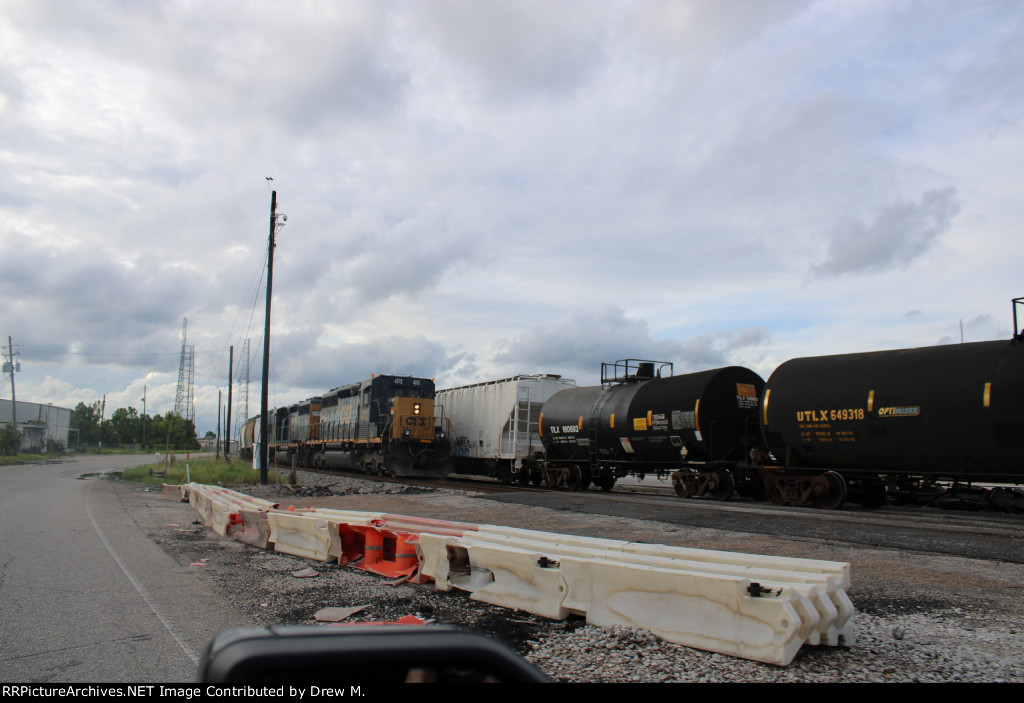 CSX Yard Job and CSX Q601